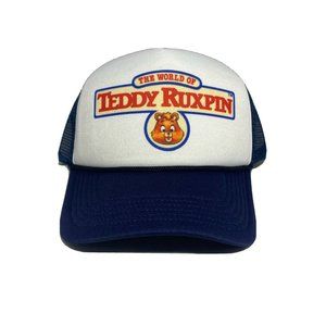 Teddy Ruxpin Trucker Hat Mesh Hat Adjustable Cap